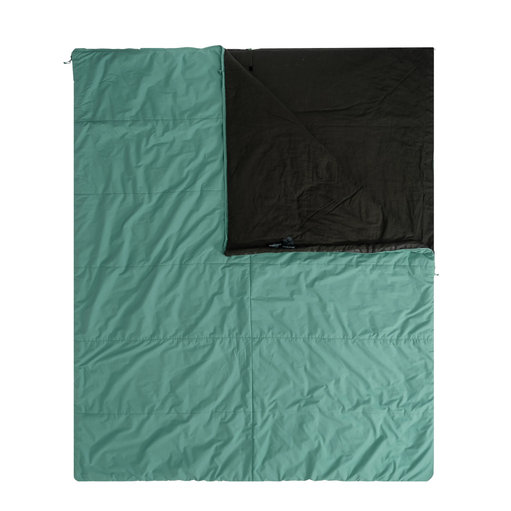 LuxeWool-Sleeping-Bag-Duo-top-open-sage 02-7640277845923.jpg.webp