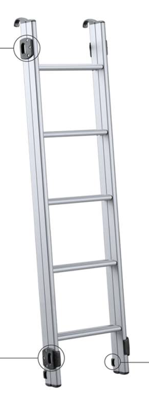 [9925381] Aluminiumleiter extra lang Airpass / Airpass Va