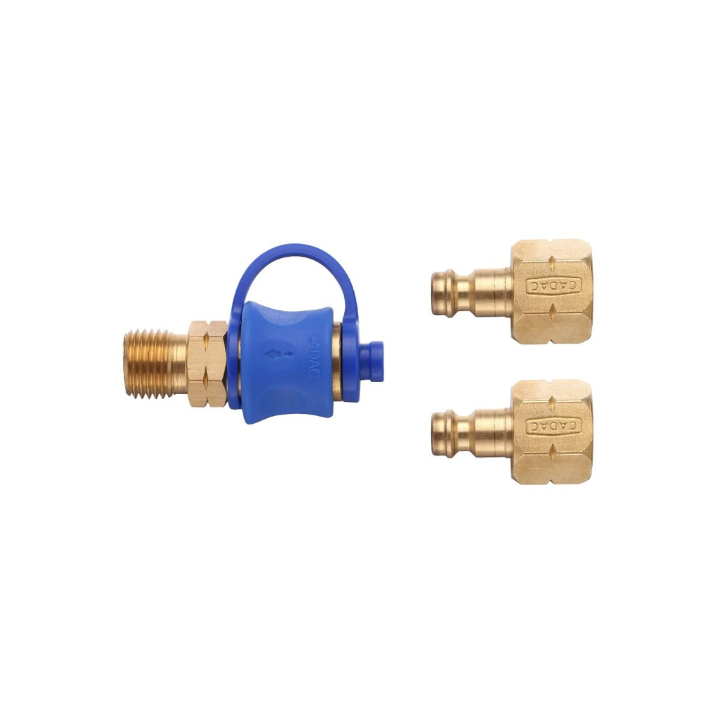[338-1-DE] Couplage Quick-Release (2) Cadac
