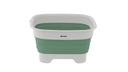 Waschschüssel mit Abfluss Collaps Shadow Green Outwell