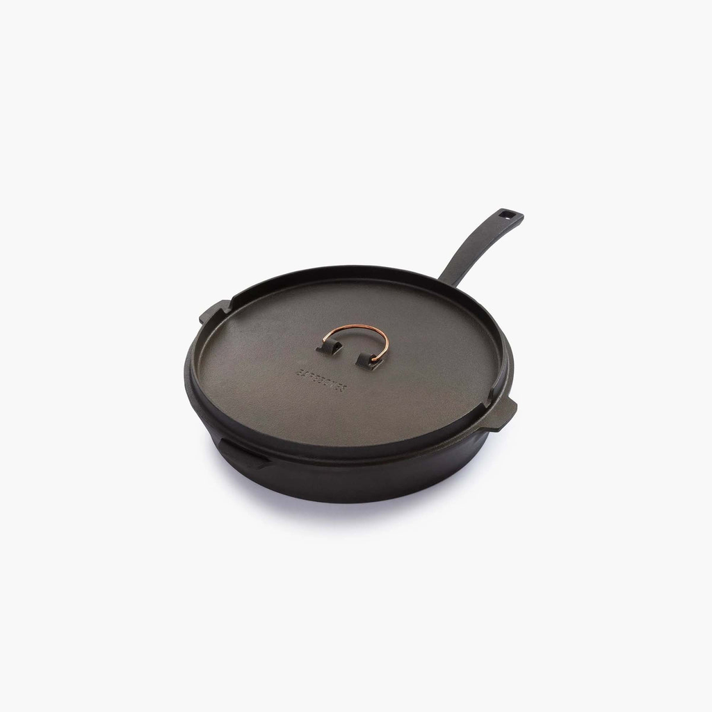 [CKW-318] All-in-one Cast Iron Skillet 12" Barebones