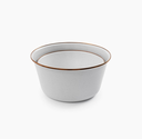 Mixing Bowl Set enamel, eggshell, Barebones