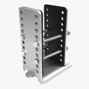 Universal Closed Frame Bracket Robot Trolley