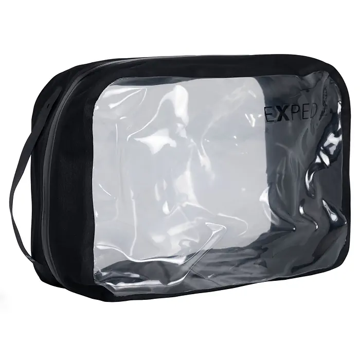 [7640277847378] Packsack Organizer Cube Clear black 6l Exped