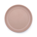 Rolled Enamelware Plate dusty rose Barebones